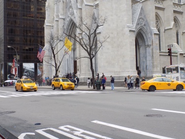 les beaux taxis de new york